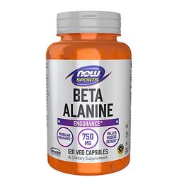 Now Foods Beta Alanine,750 mg,120 kapselia (1 kpl pakkaus)