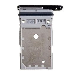 Samsung Galaxy S23 Ultra 5G S918 OEM Dual SIM -kortin pidikkeen varaosalle Musta