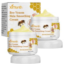 Mehiläismyrkky suonikohjuja ehkäisevä rauhoittava voide, edistyksellinen K-vitamiinivoide vähentää turvotusta, suonikohjuja ja hämähäkkisuonia 2pcs