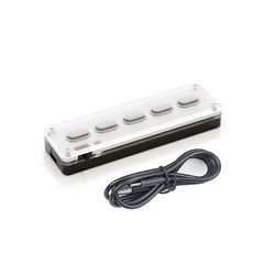 5 näppäintä Mukautettu näppäimistö Makro Ohjelmoitava Bluetooth-näppäimistö Kopioi Liitä Rgb-painike Mekaaninen Pelaaminen