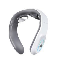 Yunshu Foldbar elektrisk pulshalsmassager med varme USB genopladelig original