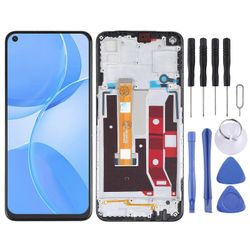 Alkuperäinen LCD-näyttö ja digitoijan täysi kokoonpano kehyksellä OPPO A53 5G PECM30 PECT30: lle