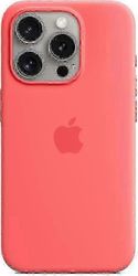 Apple iPhone 15 Pro silikonikotelo, jossa on MagSafe Guava
