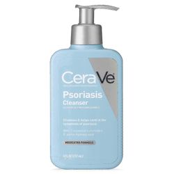 Cerave Psoriasis Puhdistusaine, 2% salisyylihappo psoriaasipesu, 8 oz