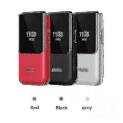 2720 Flip Phone Dual Screen Dual Card Dual Standby Function Vanhus Kone Musta