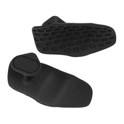 Liukumattomat harjoituskahvat Ergonomiset kumiset käsisuojakäsineet painonnostoon, leuanvetoihin, kuntosaliharjoitteluun ja harjoitteluun Musta