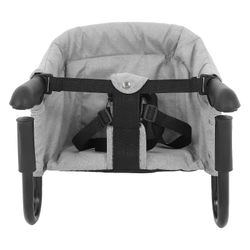 Taitettava istuinpidike syöttötuoli Oxford-kankaalla ja säilytyspussilla, kannettava koukkumuotoilu kotiin, matkoille, ruokapöydille, keittiön työt...