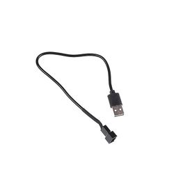 USB 2.0 uros-3-nastainen liitinsovitinkaapeli 5v tietokone pc fan hfmqv