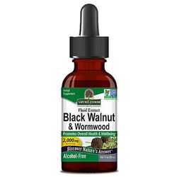 Nature's Answer Black Walnut, Koiruoho alkoholiton, 1 Oz (1 kpl pakkaus)