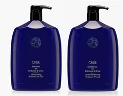 Oribe shampoo til glans & glans og balsam 33,8 oz med en generisk pumpe