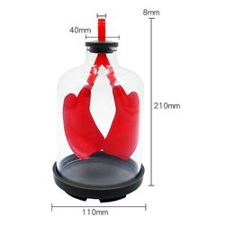 Keuhkohengitysmalli Keuhkohengitysmalli Ihmisen hengityselinten malli Septum-lihas simuloi liikettä