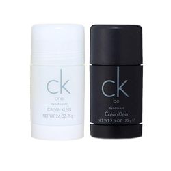2-Pak Calvin Klein CK One + CK be deostick 75ml