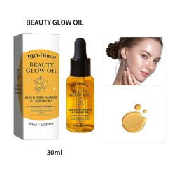 unbrand Frankincense Resin Infusoitu Organic Black Seed, Castor &; Jojoba Oils for Face Anti-Ageing Miracle Facial Moisturizer Cold Pressed Serum N...