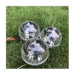 Kelluva valo aurinko vesi kelluva pallo led-valo uima-allas vedenpitävä yövalo puutarhalammikolle, lämmin li Läpinäkyvä