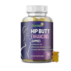 Hip Butt Enhancin Gummies Hofte Stor røv kapsel 1 bottle