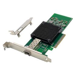 X520-SR1 PCI-e X8 Ethernet-nettverkskort 10 g enkeltports Sfp+ Server-nettverkskort E10g41bfsr Fibe Grønn