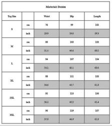 Miehet Farkut Housut Denim Dungarees Haalarit Lappu Ja hammasraudat Työhousut Vaaleansininen 2XL