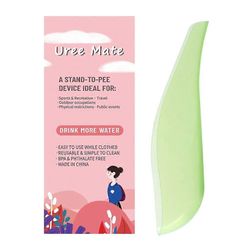 Naisten virtsaamislaite Naiset seisovat pissapisuolisi suppilo matkaretkeilyyn Vihreä