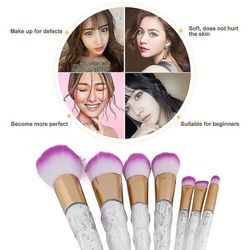 7pcs/set Professional Woman Makeup Kosmetiske børster Pulver Makeup Brush Tools