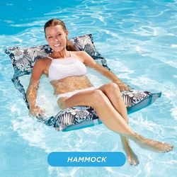 Witdreamer Aqua Leisure Monterey Hængekøje 4 I 1 oppustelig Pool Float Liggestol