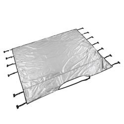 Universaali musta Oxford Cloth Caravan etuhinauskannen suoja LED-valoilla