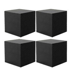 Tehokas vedenpuhdistussuodatin aktiivihiilikuutioilla 4PCS
