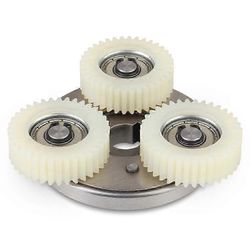 36T planeettavaihde kytkimen kanssa yhteensopiva Bafang-moottori sähköpyörä sähköpyörä nailonvaihde ebike osat