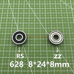 Ægte 10stk/lot 628 628zz 628rs 628-2z 628z 628-2rs Zz Rs Rz 2rz Deep Groove Kuglelejer 8 X 24 8mm Abec-5 8*24*8mm