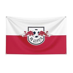 Skwtlv Født Pretty 3x5 RB Leipzig Flag Polyester Trykt Racing Sport Banner For Dekor A 90 x 150cm