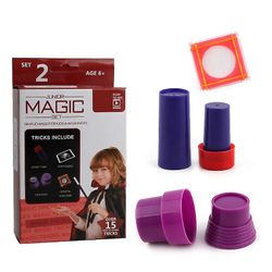 unbrand 2023 Unikt julegavesett Magic Props Magic Close-up Stage Passer for 5 6 7 8 år gamle barn Magic Toys Nyttårsgave Multi Size Set