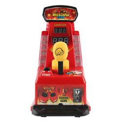 Pulmapeli Stretch Machine Toy Finger Integrator Mini Table Type Finger Force King Fight punainen