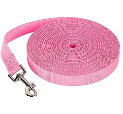 Udendørs sporing snor til store hunde Pink 1.2m *2cm