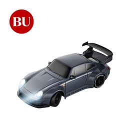 RC drift auto 2.4G 1:24 4WD 30KM / h nopea malli ajoneuvo drifting kilpa-auto Sininen