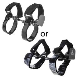 Kaiutinkiinnitys lisävarustepidike runko pyörän ohjaustanko on helppo kiinnittää tiukasti Musta