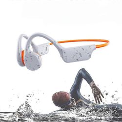 Bone Conduction -kuulokkeet - IPX8 vedenpitävät uimakuulokkeet sisäänrakennetulla MP3-soittimella 32G muistilla, Bluetooth 5.3 Open Ear -kuulokkeil...