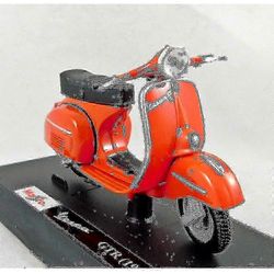 Maisto Scooter 1:18 Vespa Gtr 1968 Punainen Uusi tulokas