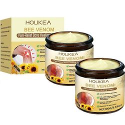 Mehiläisen myrkkynivelvoide - Edistynyt nivel- ja luuvoide, niveliä ja lihaksia rauhoittava, mehiläisen myrkkyvoide selälle, polville, käsille, kau...