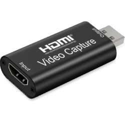 Hdmi Usb Capture Card Hd 4k 1080p Livestreaming Video Ljud Dslr Webbkamera
