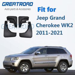 Lowest Cost Purchase For Jeep Grand Cherokee Wk2 2011-2022 Sett foran bak bil Mud Flaps Mudflaps Splash Guards Mud Flap Mudguards 2012 2013 2014 2015