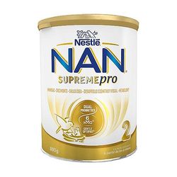Nestlé Nan supreme pro 2 infant milk powder, baby +6m 800 g of powder