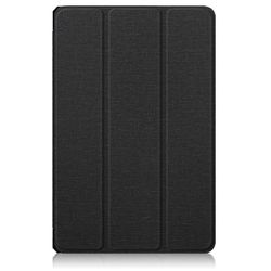 Tablettikotelo Lenovo Tab P11 Pro TB-J716F / J706F kangasrakenne PU + TPU vaakasuora läppänahkakotelo kolme taitettavaa pidikettä ja herätys / lepo...