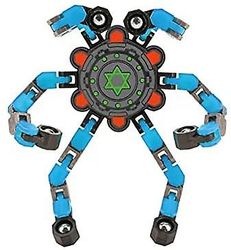 AIR Fidget Spinners Legetøj med transformable Chain Mekanisk Spiral Twister (3 Pack) (Blå)