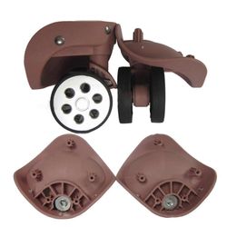 1 pari A79 Vaunulaukku Matkalaukku Pyörän korjaus Matkalaukun osat Tarvikkeet Pyörän vaihtopyörät Ruusukulta pieni Ruusu kullan small