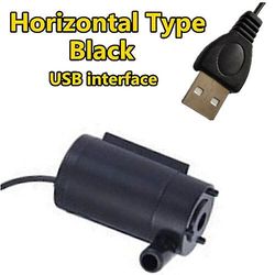 Dc 5v usb lav støj børsteløs motorpumpe120l/h mini mikro nedsænket vandpumpe til diy kit Usb-horizontal type