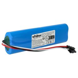 vhbw-akku yhteensopiva Viomi V-RVCLM26B, V-RVCLMB21B, V2 Pro, V3, VXVC01-JG pölynimurin kanssa (3200 mAh, 14.4 V, Li-ion) ilman väriä/sisäistä akkua