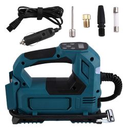 Kannettava ilmapumppu 18 V:n akkutäyttötyökalulle autonrenkaiden täyttölaitteeseen sähkömoottoripyörään Kuten