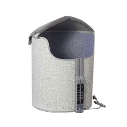 Sähköinen jalkalämmitin pöydän alla 170W kallistettavalla virrankatkaisuturvalla, kylmien jalkojen lämmitin kotitoimistokäyttöön (US-pistoke)