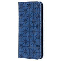 Gangxun Kompatibel med Oppo A94 5g / Reno 5z etui læder magnetisk flip folio cover tegnebog blå