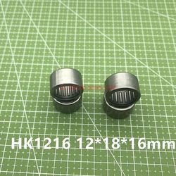 Begrænset specialtilbud Hk1216 10stk trukket kop nålerullelejer Åben ende med tætning Størrelsen på 12 * 18 * 16 mm