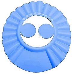 Suihkumyssy uimalakki | Korvasuojalla pehmeä säädettävä visiiri Hattu Turvallinen shampoo Suihku Kylpysuoja Kylpylakki vanhuksille, raskaana olevil...